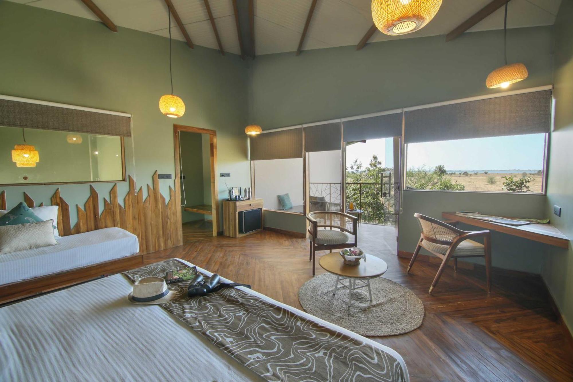 Tadoba Jungle Camp Hotel Mohurli ภายนอก รูปภาพ